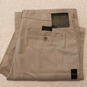 Banana Republic Gavin Straight Chino Pants
